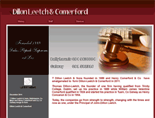 Tablet Screenshot of dillonleetchcomerford.ie